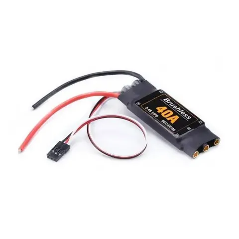 40A ESC Fırçasız Motor Sürücü 2-4S Li/po Uyumlu Bullet Konnektör