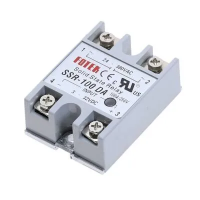 SSR-100DA Solid State Röle 100A - 3-32VDC Giriş 24-380VAC Çıkış