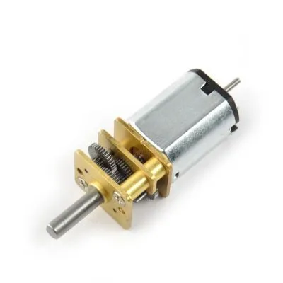 Pololu 298:1 Micro Metal Redüktörlü Motor HP 6V 100rpm - Dual Şaft PL-2218