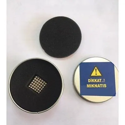 Neodyum (Neodimyum) NeoCube Küre 5mm Magnet (1 takım, 216 adet)