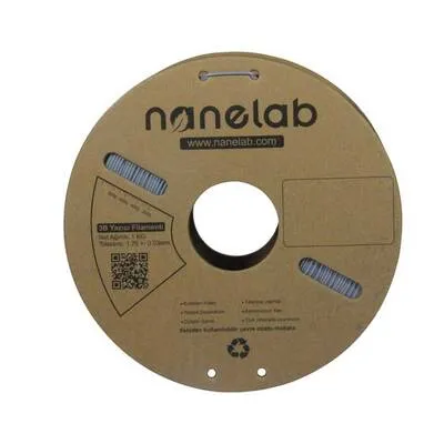 Nanelab ABS Filament - Gümüş - 1 Kg