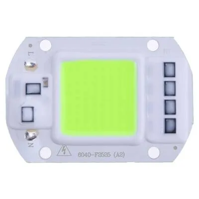 Yeşil 220V Projektör Cob Led 50W Driver Çipli