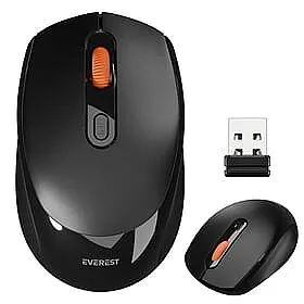 Everest SMW-87 Kablosuz Siyah Mouse