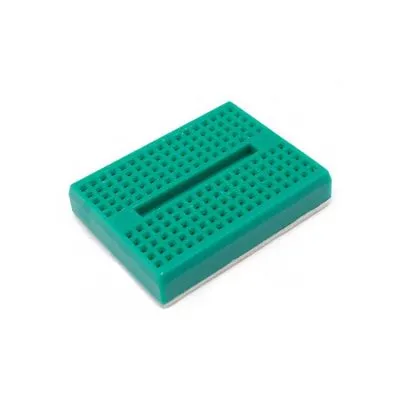 Mini Yapışkanlı Breadboard Yeşil 170 Nokta