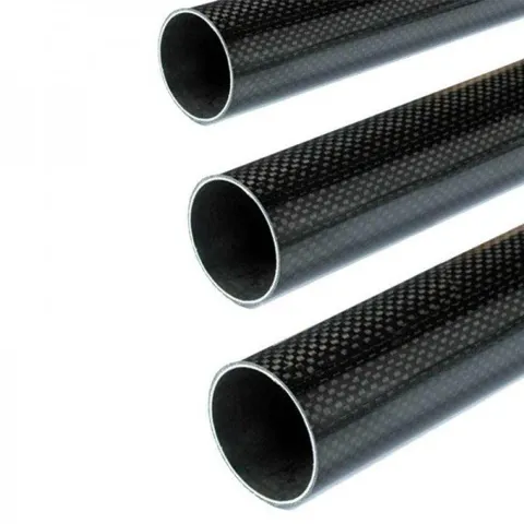 Karbon Fiber Boru 3K 16mm x  1 Mt  - 16x14x1000mm