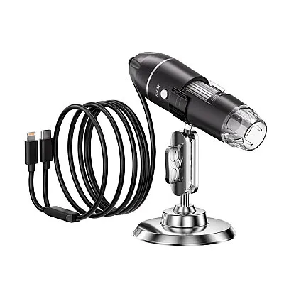 321-P 1600X 2MP Dijital Mikroskop - iOS/Android Uyumlu