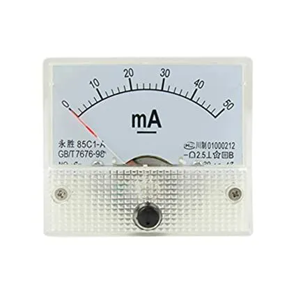 100mA Ampermetre