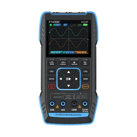 Fnirsi 2C23T 10MHz 3in1 Osiloskop Multimetre Jeneratör