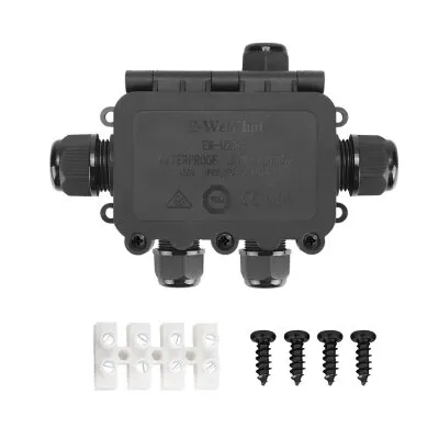 EW-M2068-5T 5-Yollu Su Geçirmez Kablo Bağlantı Kutusu