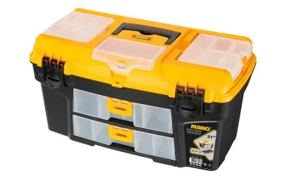 Mano RLO-21 Taşınabilir Organizerli Çekmeceli Takım Çantası - 6 adet (1 Koli)