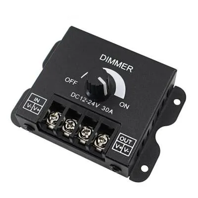 Led Dimmer 12-24V 30A Işık Parlaklık Kontrol Devresi