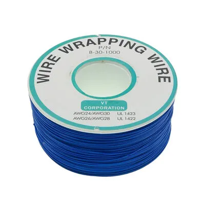 30AWG 250 Metre Mavi Kablo Sarma Teli