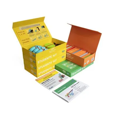 3Doodler EDU Start+ 3D Kalem Sınıf Öğrenme Seti - 12 li Set