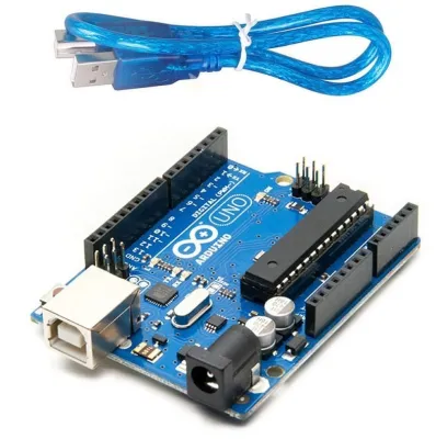 Arduino Uno R3 DIP Klon - (USB Kablo Dahil)