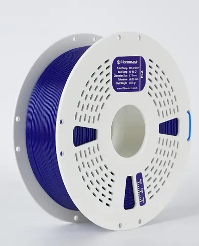 Fibromast 3D 1,75 mm PLA Transparan Mavi Filament
