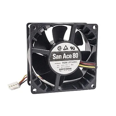 80x80x38mm 12V 1.8A Fan 3 Kablolu - 9G0812P1K091