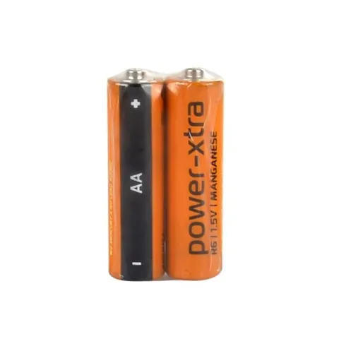 Power-Xtra AA Manganez Pil R06 - 2 Adet