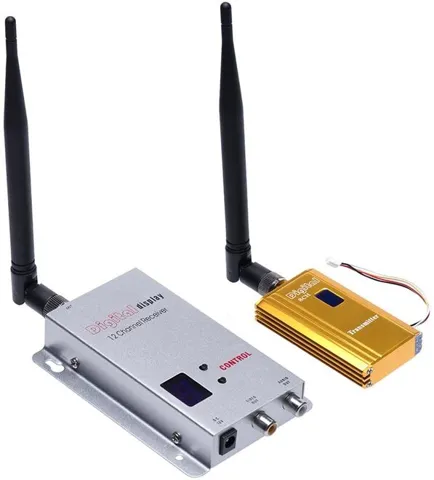 1.2 Ghz 1500 mW 8 Kanal FPV Kablosuz Görüntü Aktarıcı Set