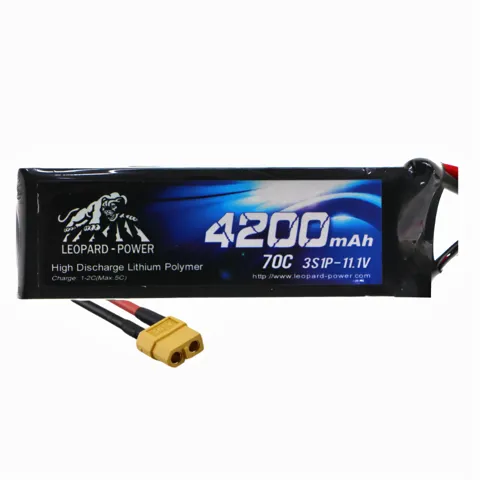 3s 4200mah 70C Lipo Batarya 11.1V Pil