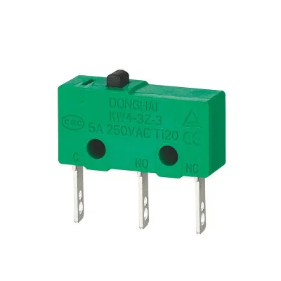 KW4-3Z-3-B112023L SPDT NO+NC 3-Pin Micro Switch
