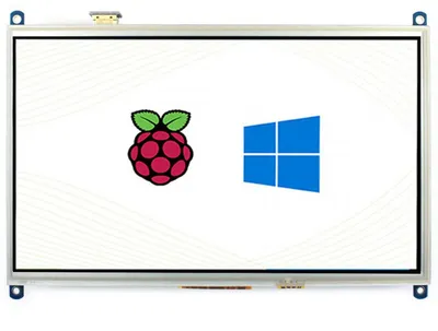 Waveshare 10.1 inç Rezistif HDMI LCD - 1024×600, HDMI, IPS, 11870