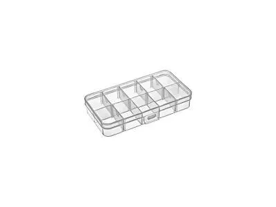 10 Bölmeli Kapaklı Organizer Kutu