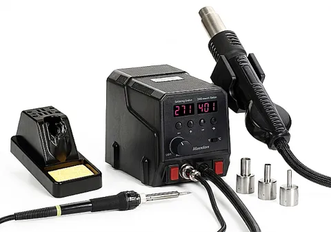 ZD-8922 2’si 1 Arada SMD Sıcaklık Kontrollü Hava Üfleme ve Lehimleme İstasyonu