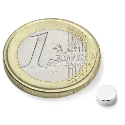 Neodyum Mıknatıs d5x2mm - 10 adet