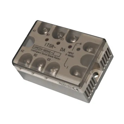 ITSR-60DA 3-Faz Akıllı Solid State Röle 60A - 3-48VDC Giriş 24-600VAC Çıkış