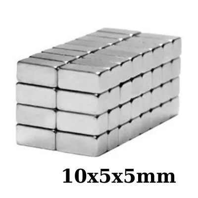 10x5x5mm Neodyum Güçlü Mıknatıs - Neodim Magnet