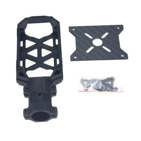 16mm Çok Akslı Kelepçe Tipi Motor Tutucu Montaj Aparatı Siyah