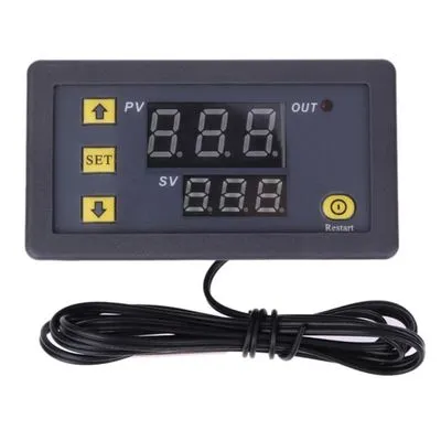 12V 20A Dijital Ayarlanabilir Mini Termostat