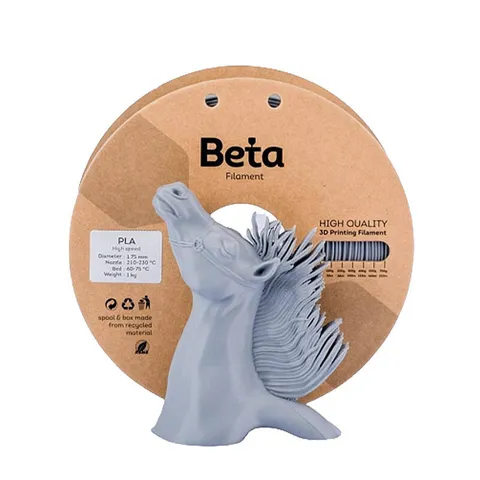 Beta Hyper Pla Filament - Gri - 1Kg