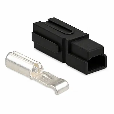 Tekli 180A 600V Anderson Power Akü Soketi - Siyah