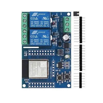ESP32 WIFI Bluetooth 2 Kanal Röle Kartı