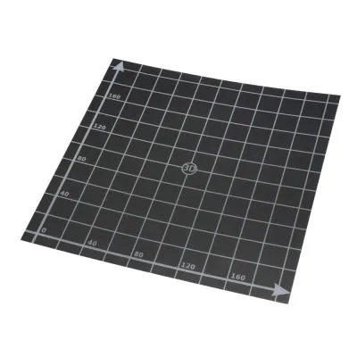 3D Yazıcı Koordinat Çizimli Isıtıcı Tabla Etiketi