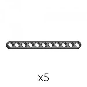 Plate (SPI-1b11(K)) | Robotis DREAM Uyumlu Plaka - SİYAH | 5 Adet