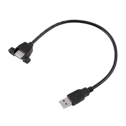 Panel Montajlı USB Uzatma Kablosu