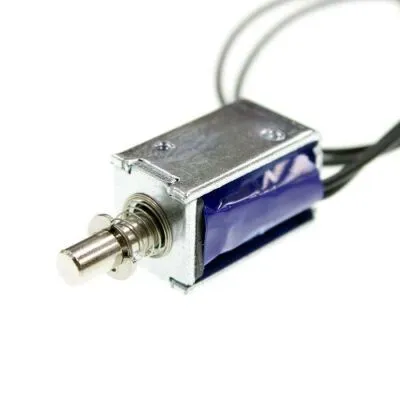 5V İtmeli Selenoid Bobin 0420S-SL06, 3mm Strok, 4.1W