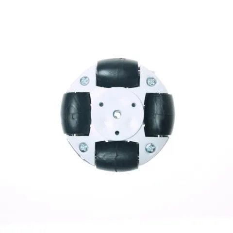 50mm Plastik Omni Tekerlek - Beyaz