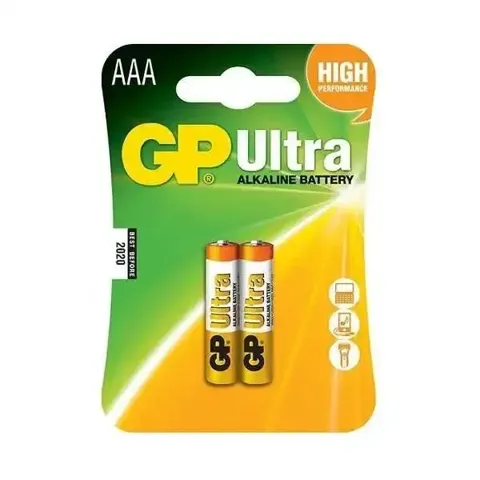 GP Ultra Alkalin 1.5V AAA İnce Kalem Pil 2'li