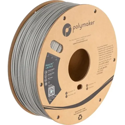 Polymaker PolyLite LW-PLA Filament Gri