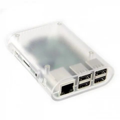 Raspberry Pi 3/2/B+ Şeffaf Muhafaza Kutusu - Pi 3/2/B+ Clear Case
