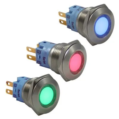 24V RGB Sinyal Lambası 19mm