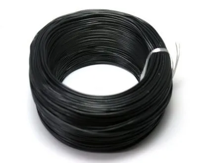 100 Metre Tek Damarlı Montaj Kablosu 24 AWG - Siyah