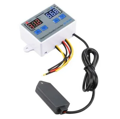 XK-W1099 220V Sıcaklık ve Nem Ölçer Ekranlı Röle Modülü - Termostat