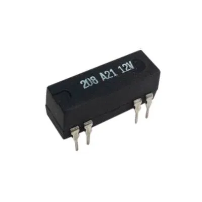 208 A21 12V Reed Röle Çift Kontak N/O 12VDC 0.5A