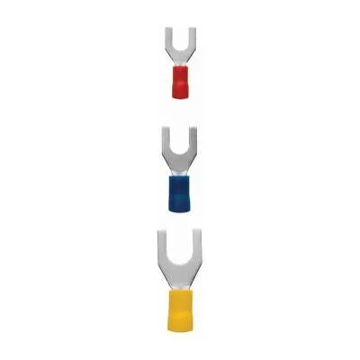 SV 5.5-6 4.0-6.0 mm Sarı Çatal Tip İzoleli Kablo Ucu 10 Adet