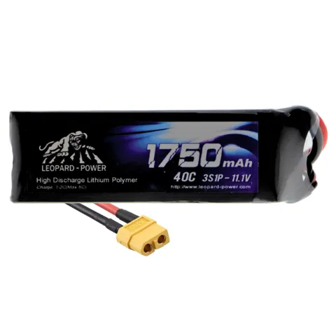 3s 1750 mah 40C Lipo Batarya 11.1V Pil