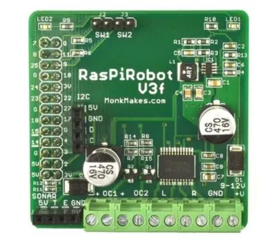 RaspiRobot Raspberry Pi Motor Sürücü Kartı v3